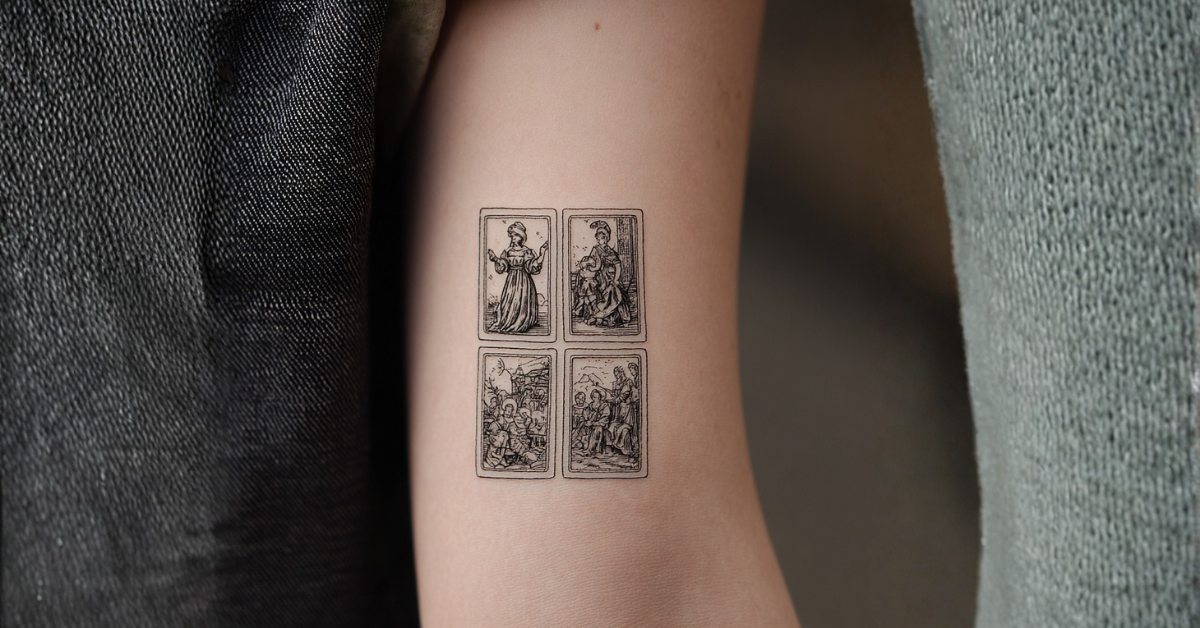 Significado de tatuarse cartas del tarot y el poder simbólico
