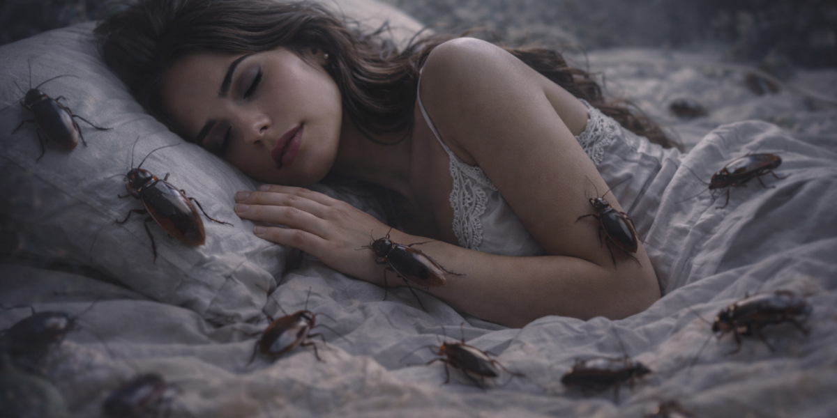 Significado de soñar con cucarachas como transformación y limpieza interna