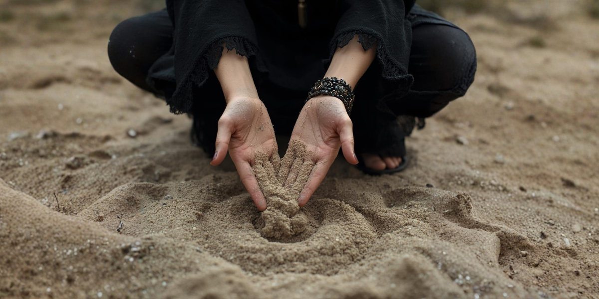 Ritual de la arena y uso en ceremonias