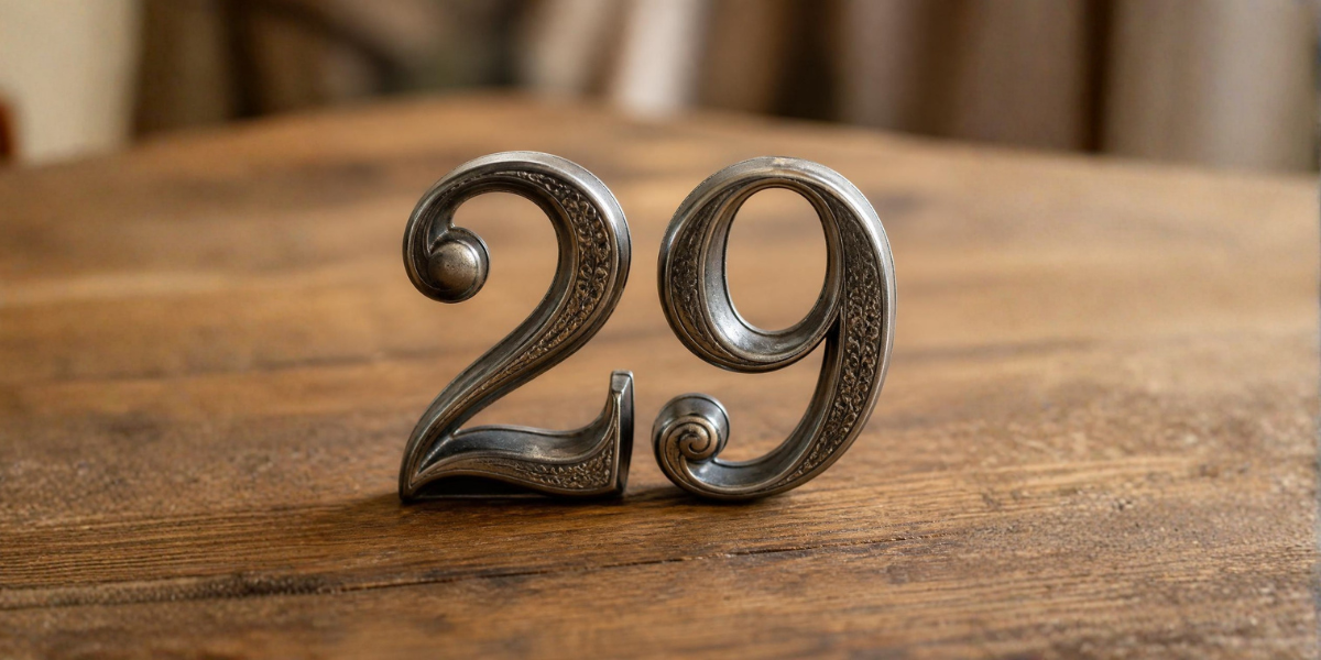 Número 29 y la vibración intuitiva que conecta con tu propósito