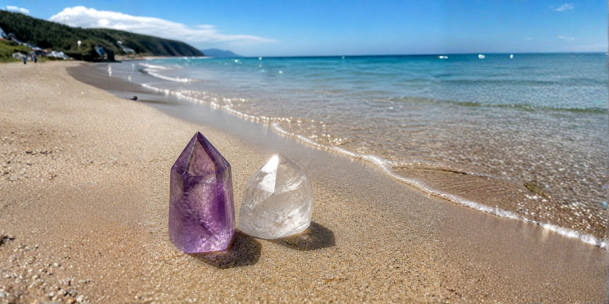 Cristales del verano y las piedras que conectan con tu energía estival