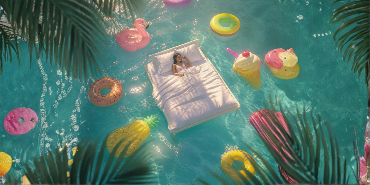 Soñar con una piscina y el reflejo de tus emociones contenidas
